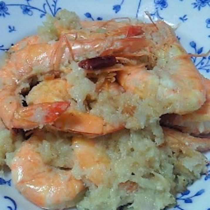 HAWAII名物 ガーリックシュリンプ